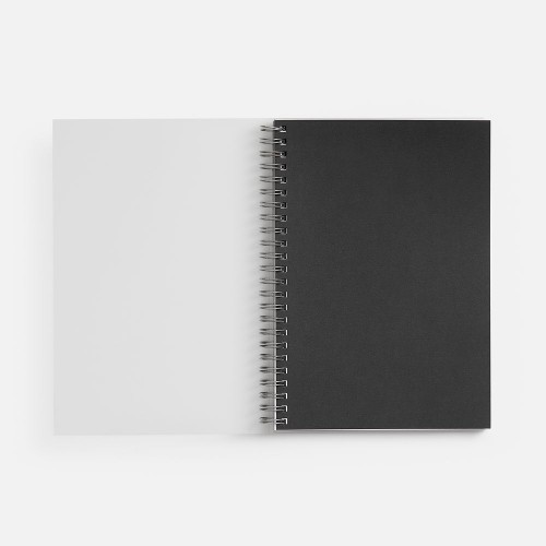 Блокнот на пружине Novalis, черный