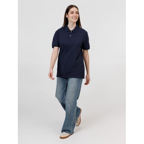 Рубашка поло унисекс Pacific, кобальт (темно-синяя)