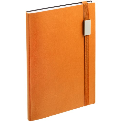 Ежедневник Vivian Metal, недатированный, оранжевый