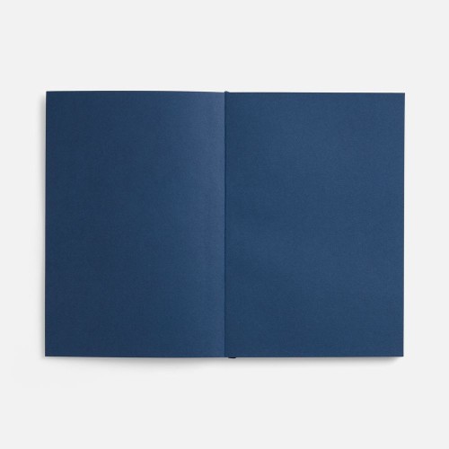 Ежедневник Flat, недатированный, синий, ver.2