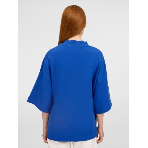 Футболка оверсайз унисекс T9, синяя