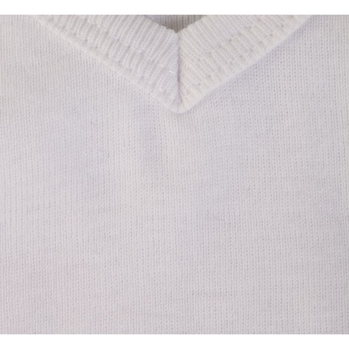 Футболка женская Lady 220 с V-образным вырезом, белая