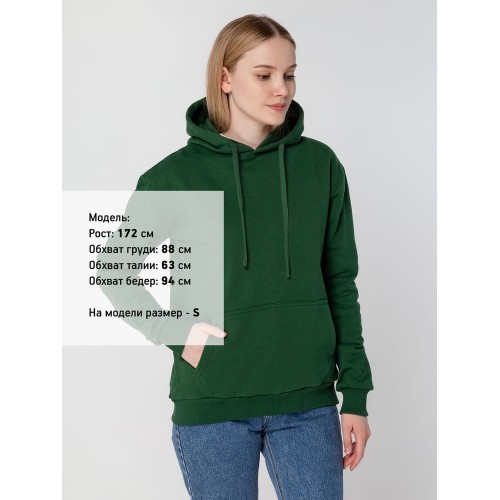 Худи Kirenga Heavy 2.0, темно-зеленое