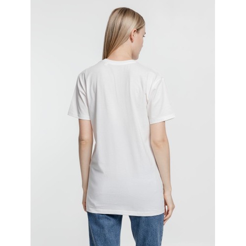 Футболка унисекс T-Bolka 160, белая (теплый оттенок)