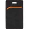 Чехол для пропуска Multimo, черный с оранжевым Чехол для пропуска Multimo, черный с оранжевым