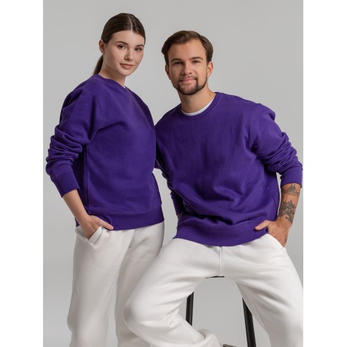 Свитшот унисекс King, фиолетовый