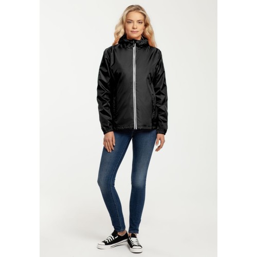 Ветровка женская Fastplant черная