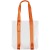Шопер Clear Fest, прозрачный с оранжевыми ручками Шопер Clear Fest, прозрачный с оранжевыми ручками
