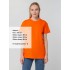 Футболка унисекс T-bolka 140, оранжевая