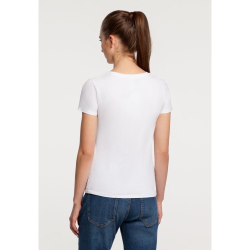 Футболка женская «Небоскребы», белая