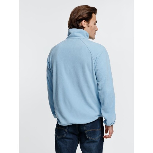 Куртка флисовая унисекс Fliska, голубая