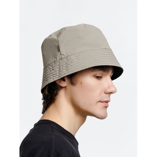 Панама Nylon двусторонняя, черная с хаки