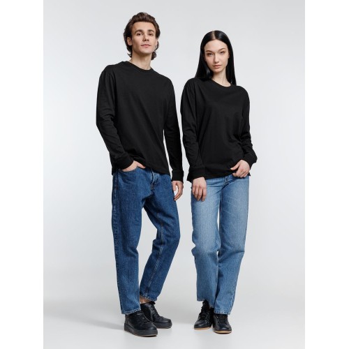 Футболка унисекс с длинным рукавом Pioneer LSL, черная