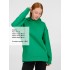 Худи оверсайз унисекс Tolla, зеленое