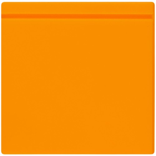 Лейбл из ПВХ Kare, оранжевый неон