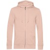 Толстовка на молнии с капюшоном унисекс BNC Inspire (Organic), розовая Толстовка на молнии с капюшоном унисекс BNC Inspire (Organic), розовая