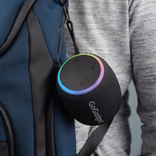 Водонепроницаемая колонка с подсветкой CityWave Pro, черная