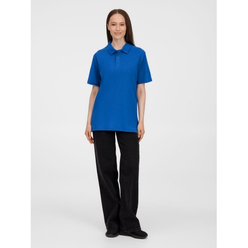 Рубашка поло унисекс Tervise, ярко-синяя