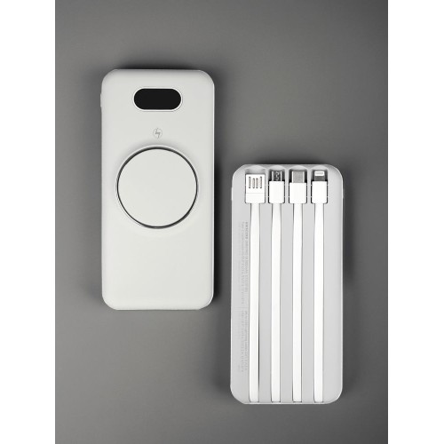 Внешний аккумулятор Omni Pro 10000 мАч, белый