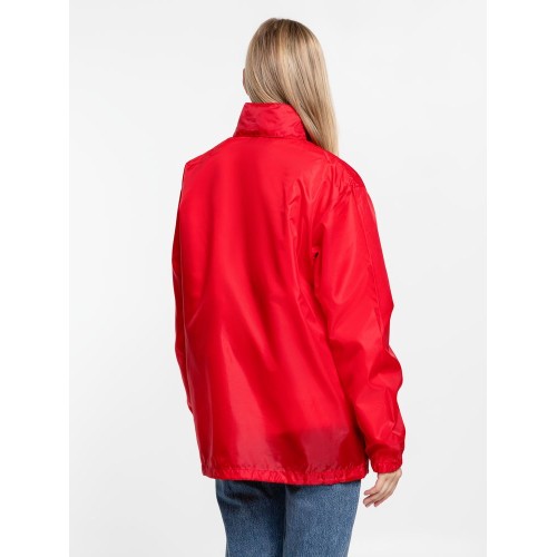 Ветровка унисекс Shift, красная