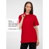 Рубашка поло унисекс Tervise, красная