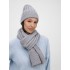 Шапка Bellish, светло-серый меланж
