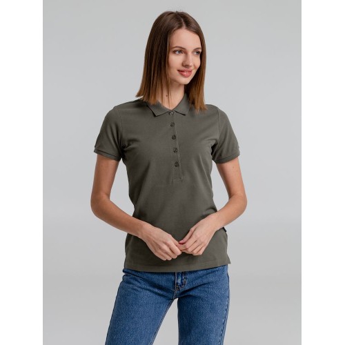 Рубашка поло женская Neptune, темно-серая