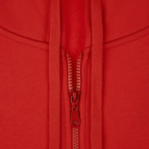 Толстовка на молнии с капюшоном Siverga Heavy 2.0, красная