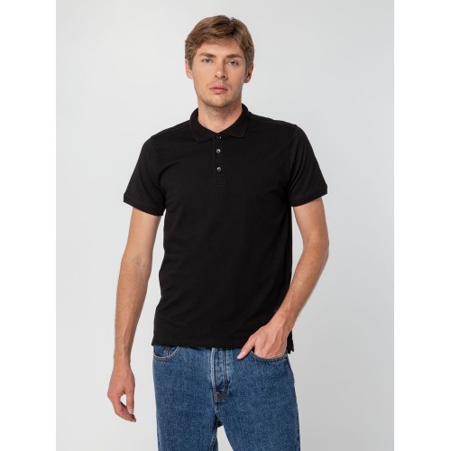 Рубашка поло мужская Virma Stretch, черная