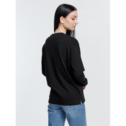 Футболка унисекс с длинным рукавом Pioneer LSL, черная