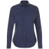 Рубашка женская Becker Women, темно-синяя с белым