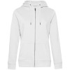 Толстовка на молнии с капюшоном женская Queen, белая Толстовка на молнии с капюшоном женская Queen, белая