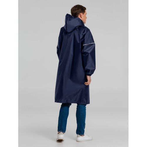 Дождевик со светоотражающими элементами Rainman Blink, синий