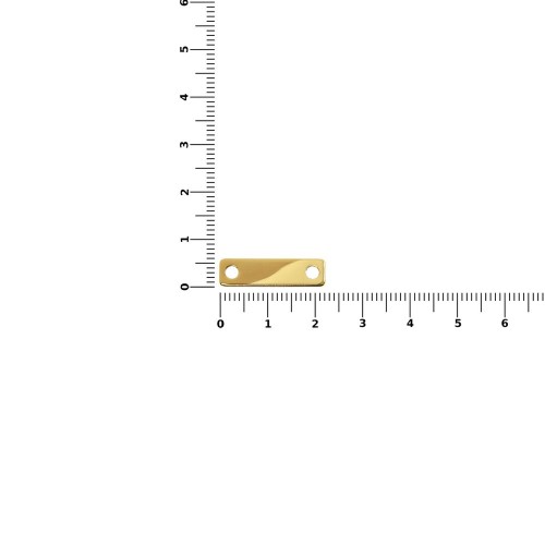Шильдик металлический Alfa Liten, золотистый глянцевый