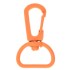 Застежка-карабин Snap Hook, M, оранжевый неон