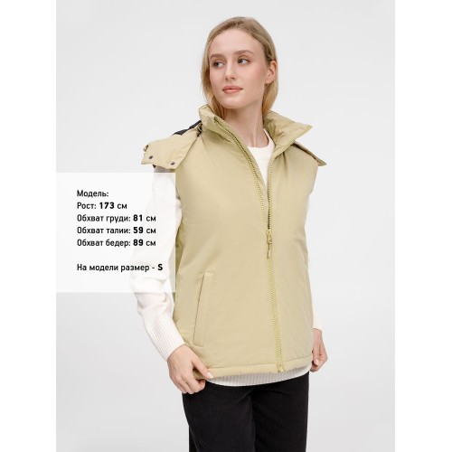 Жилет унисекс Sfera, бежевый