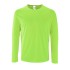Футболка с длинным рукавом Sporty LSL Men, неоново-зеленая