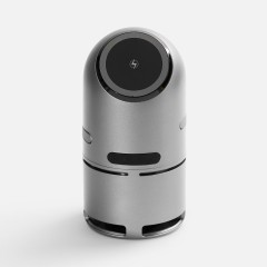Bluetooth-колонка с беспроводной зарядкой Droid, серая