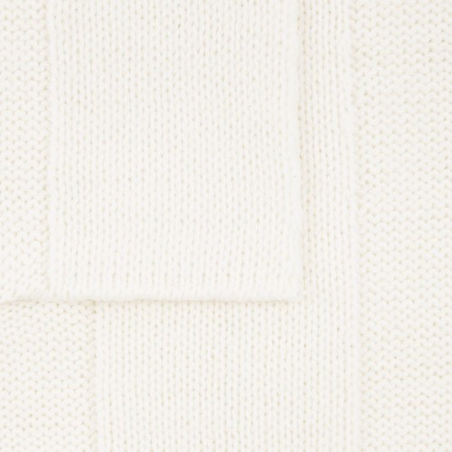 Плед Rombus, белый (молочный)