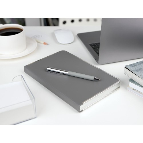 Ручка шариковая Eyeshot Soft Touch, черная