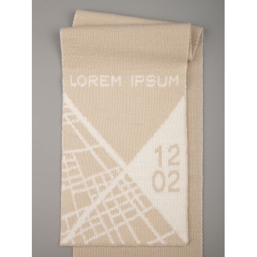 Шарф на заказ Tricksy Rand, S, полушерсть