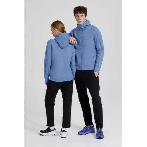 Куртка с капюшоном унисекс Begi, синяя