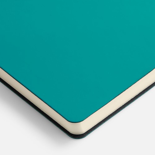 Ежедневник Flex Shall New, недатированный, бирюзовый