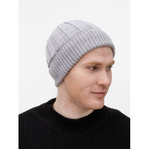 Шапка Bellish, светло-серый меланж