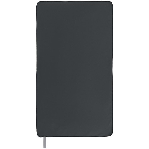 Спортивное полотенце Vigo Medium, темно-серое (графит)