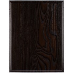 Плакетка Plaque, большая, венге с золотистой пластиной