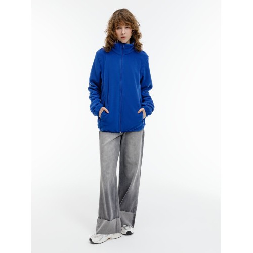 Куртка флисовая унисекс Nesse, синяя