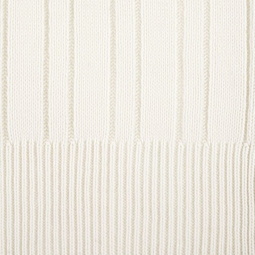 Шарф Knit Beat, белый (молочный)