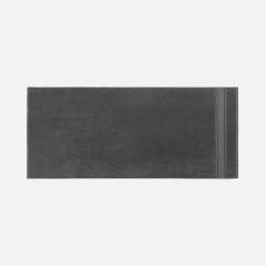 Полотенце махровое Terrychic, среднее, темно-серое