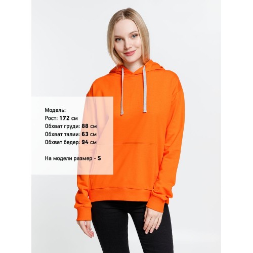 Толстовка с капюшоном Kirenga, оранжевая